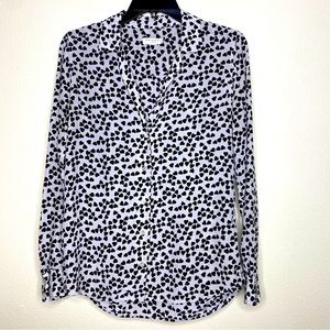 EQUIPMENT Heart Print Blouse